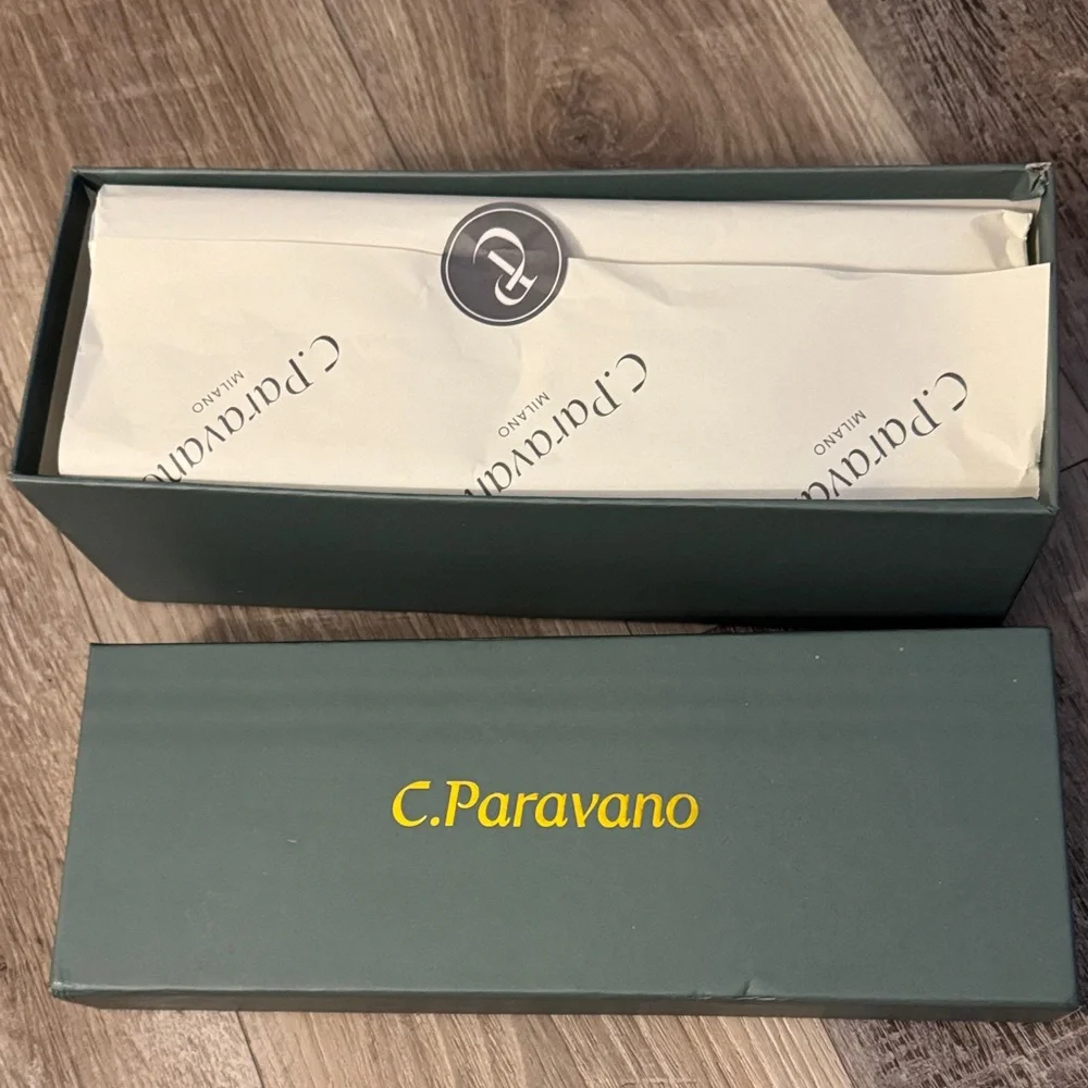 NIB C.Paravano black ballet Mary Jane flats 39.5 - Picture 4 of 7